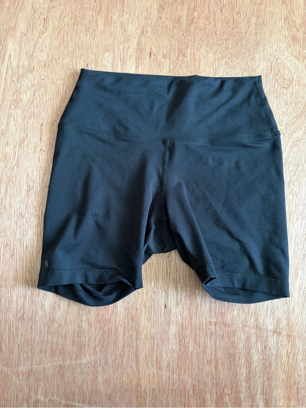 NOBULL Black High-Rise Performance Tight Training Bike Shorts